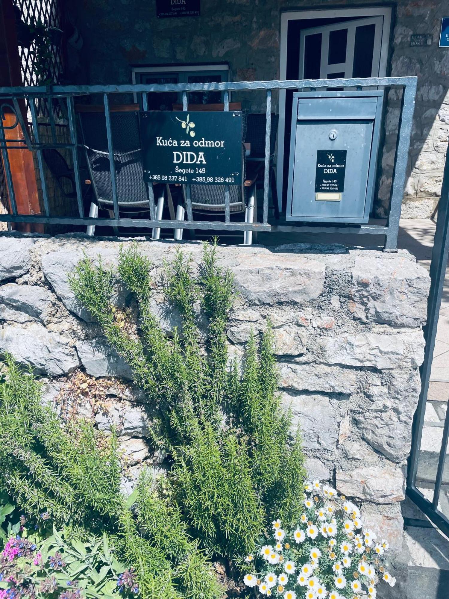 Kuca Za Odmor “Dida” Villa Stinica Bagian luar foto