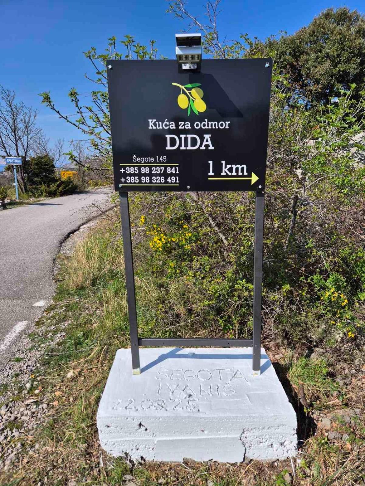 Kuca Za Odmor “Dida” Villa Stinica Bagian luar foto